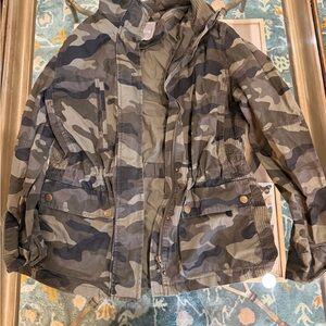 Able Camouflage Jacket in Black and Olive